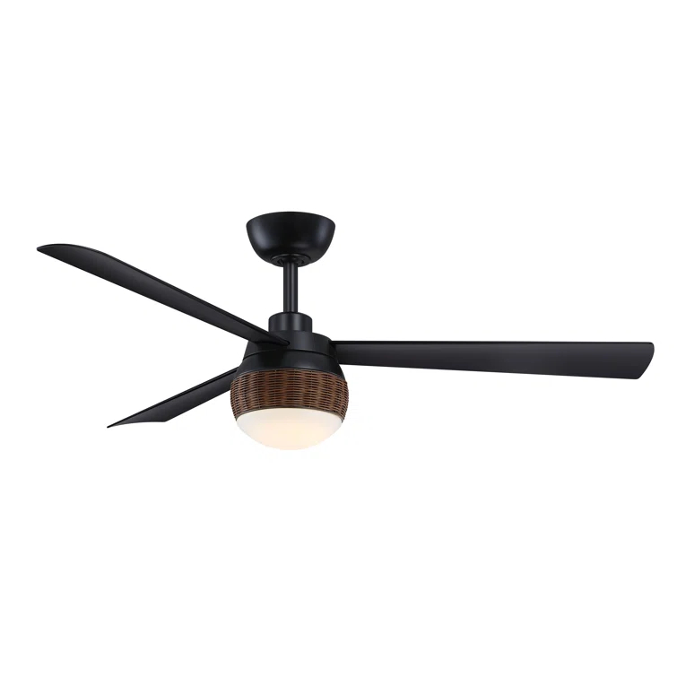 Paget 52 Inch Indoor/Outdoor Ceiling Fan With LED Light Kit