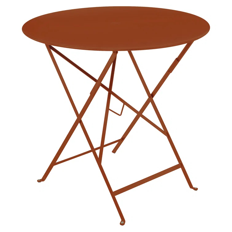 Bistro Round Metal Outdoor Folding Bistro Table