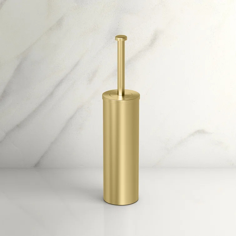 Latitude II 15"H Toilet Brush and Stainless Steel Holder