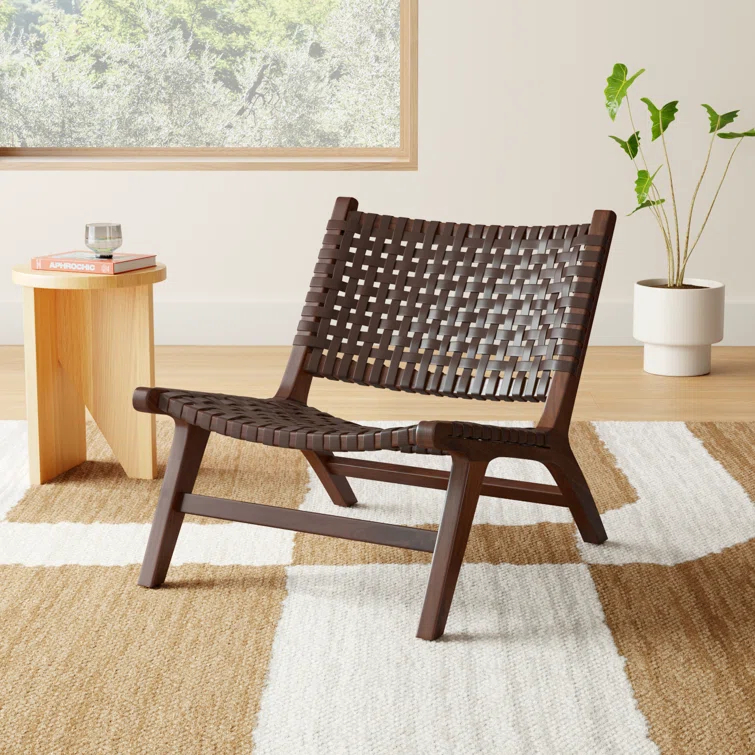 Denman Genuine Leather Side Chair