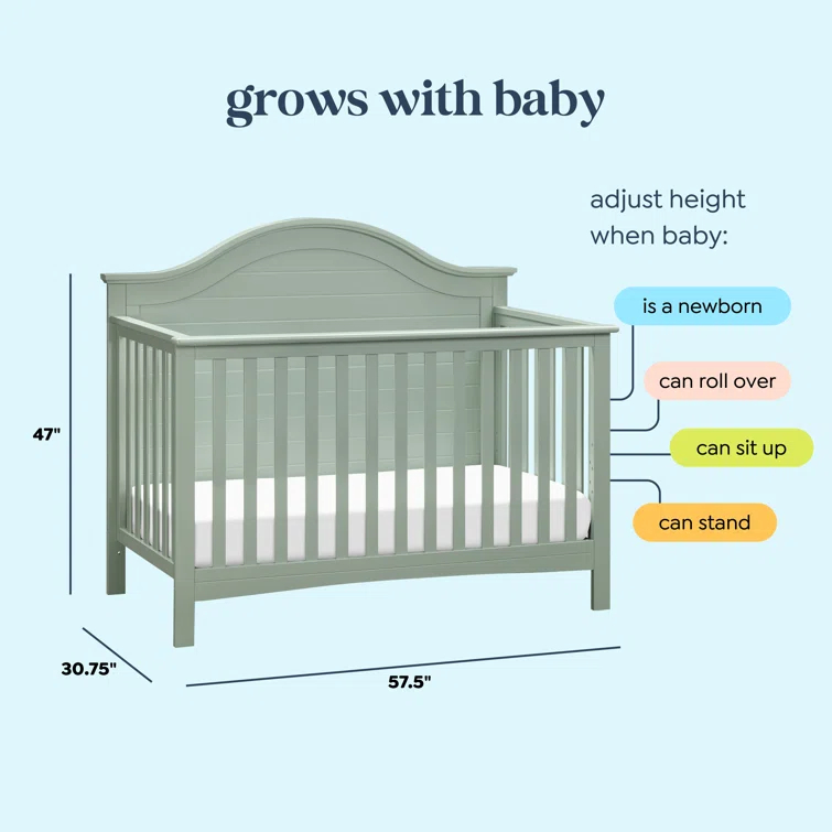 Nolan 4-in-1 Convertible Crib