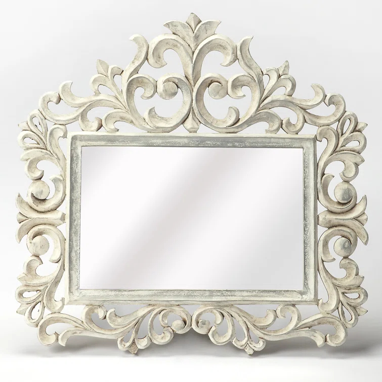 Favart Carved Wall Mirrored