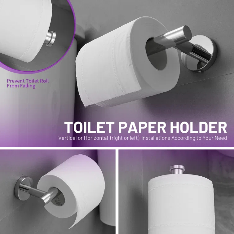 5 - Piece Bathroom Hardware Set
