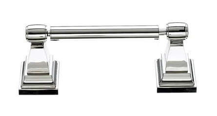 Polished Nickel Wall Mounted Toilet Paper Holder