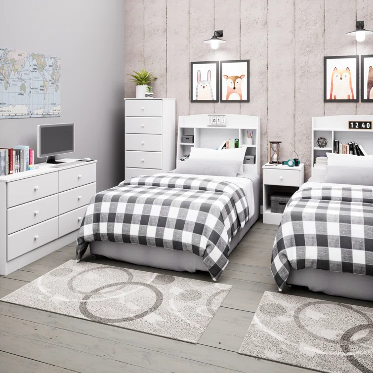 Mcclarrie Simplistic 6 Drawer 47.5" W Double Dresser