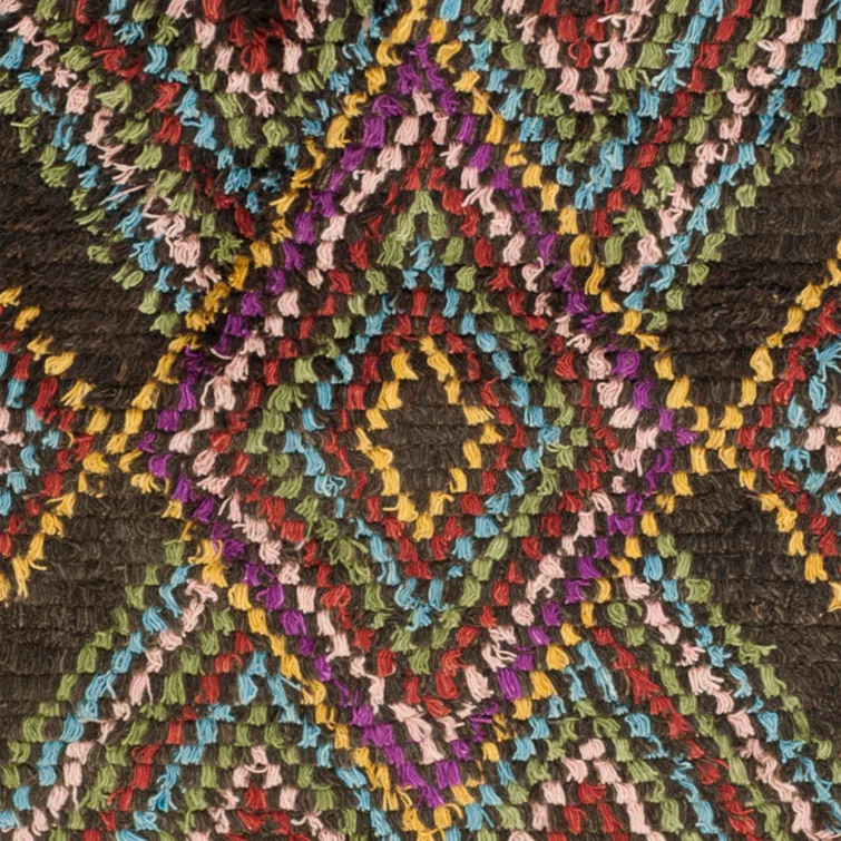 Raeleigh Hand Knotted 80% Wool, 20% Cotton Southwestern Rug