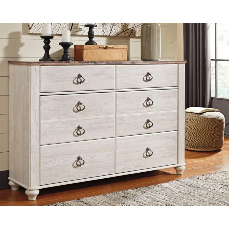 Barzan 60.94'' W 6 - Drawer Dresser