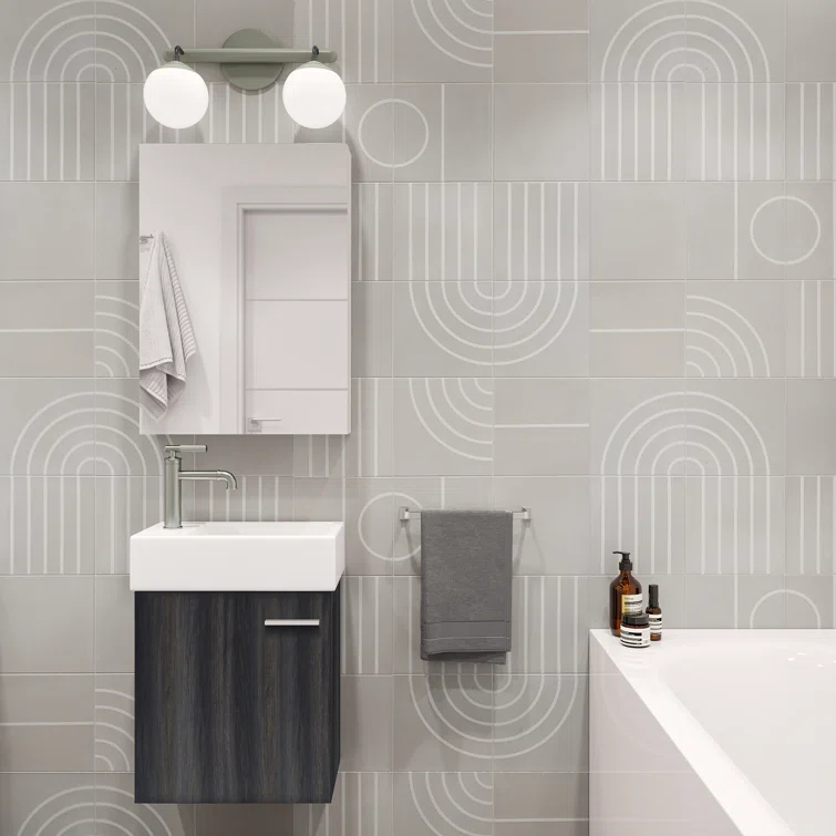 Colmer 18" Wall-Mounted Bathroom Vanity