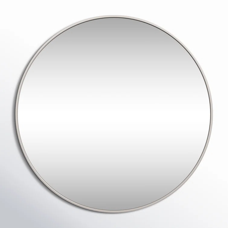 Sabine Metal Round Wall Mirror