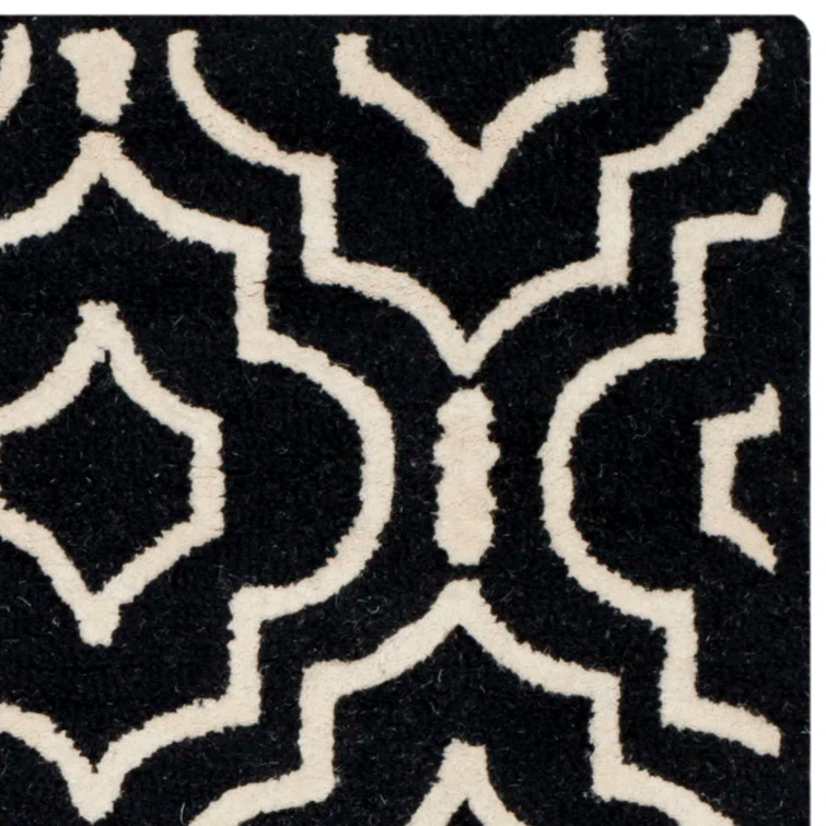 Cannen Hand Tufted Wool Geometric Rug