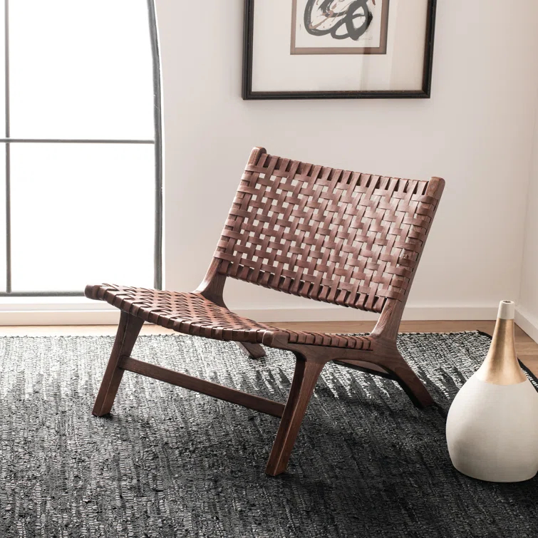 Denman Genuine Leather Side Chair