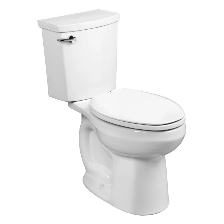 American Standard H2Option 1.1 Gallons GPF Elongated Comfort Height Floor Mounted Two-Piece Toilet (Seat Not Included)