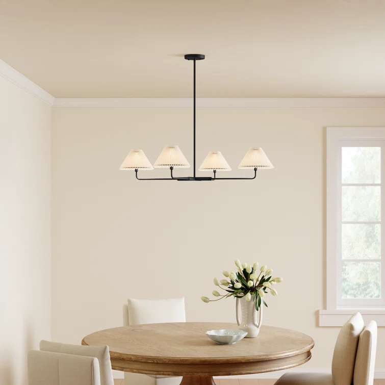 Pearson 4 Light Metal Dimmable Sputnik Chandelier