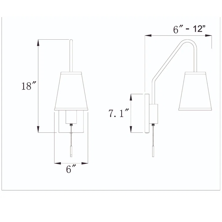 Bailee Armed Sconce