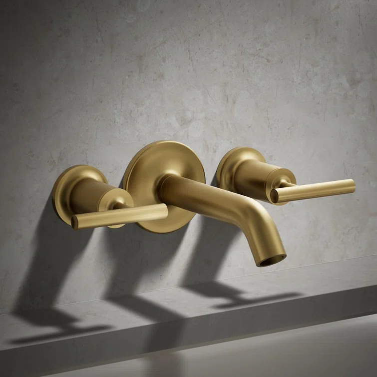 Purist® Deck- or Wall-Mount High-Flow Bath Trim with Lever Handles