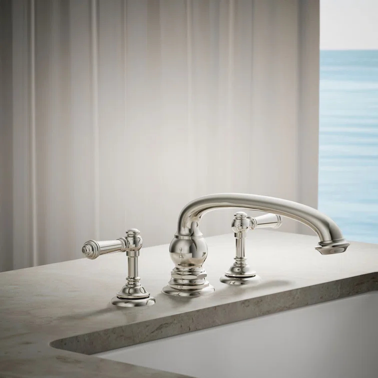 Artifacts® Deck-Mount Bath Lever Handle Trim