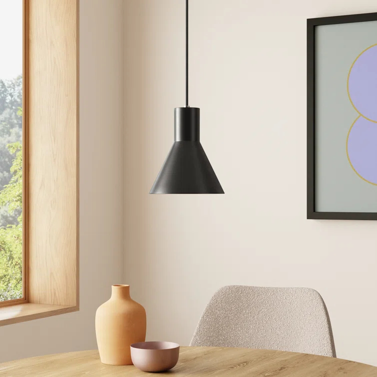 Byers Single Light Metal Dimmable Pendant