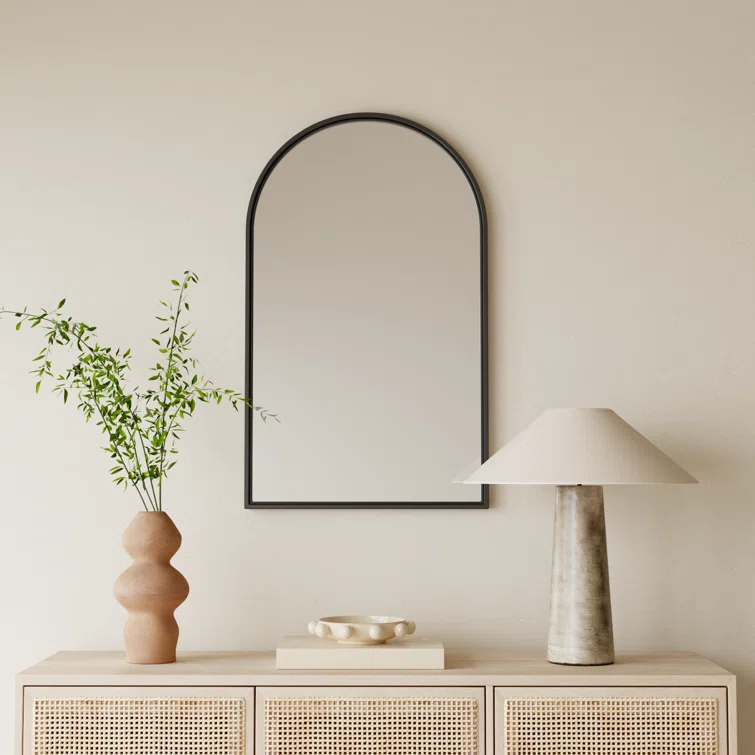 Tracie Metal Flat Wall Mirror