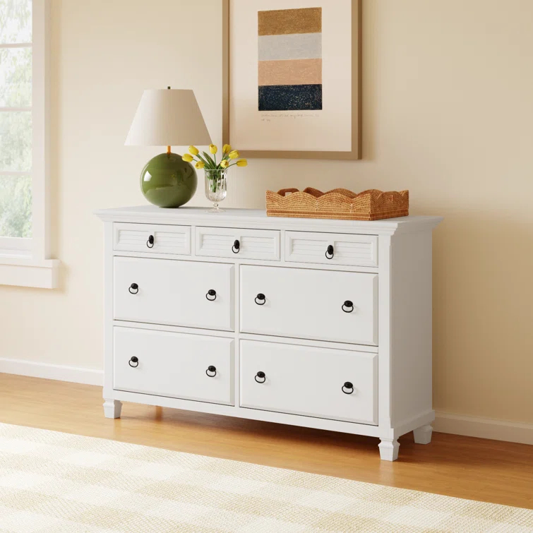 Onyx 7 - Drawer Double Dresser