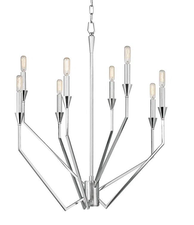 Archie 8 - Light Dimmable Classic / Traditional Chandelier