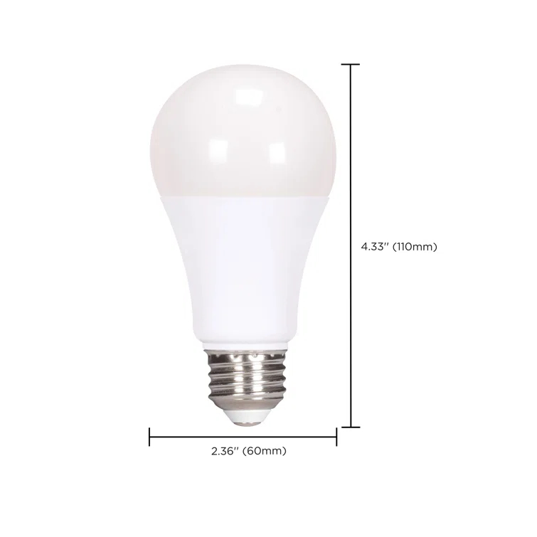 75 Watt Equivalent A19 E26/Medium (Standard) Dimmable 2700K LED Bulb