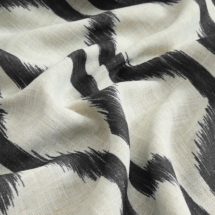 Clayburgh Geometric Room Darkening Grommet Single Curtain Panel