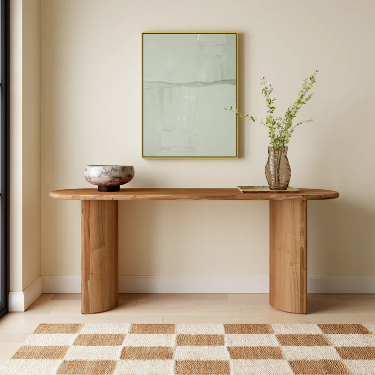Haiden 78'' Solid Wood Console Table