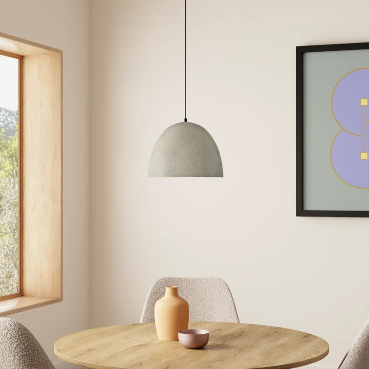 Kristen Single Light Metal Pendant