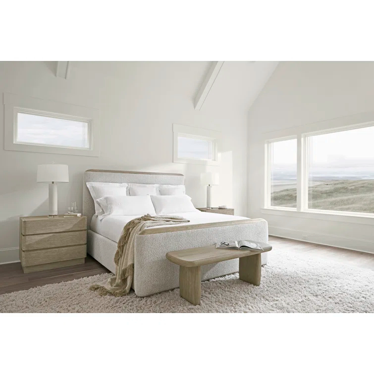 Arcadia Upholstered Panel Bed