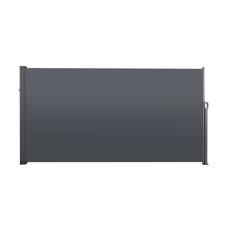 Retractable Side Screen Awning, UV Resistant, Waterproof, Patio Privacy Screen For Garden, Balcony, Courtyard