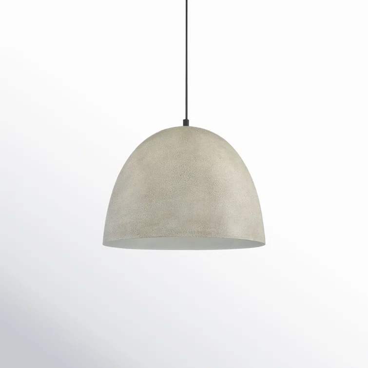 Kristen Single Light Metal Pendant
