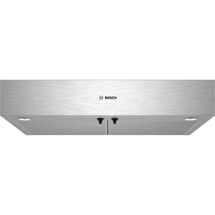 Bosch 30 inch Convertible 260-CFM Stainless Steel Under Cabinet Range Hood