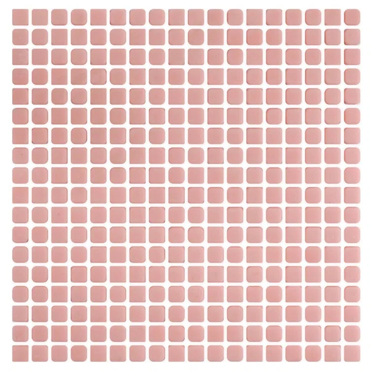 Vetro 11.96 In. X 11.96 In. Mini Square Frosted Glass Mosaic Floor And Wall Tile (13.44 Sq. Ft. / Case)