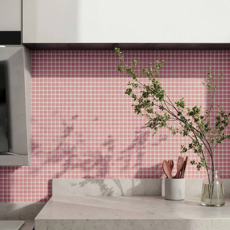 Vetro 11.96 In. X 11.96 In. Mini Square Frosted Glass Mosaic Floor And Wall Tile (13.44 Sq. Ft. / Case)