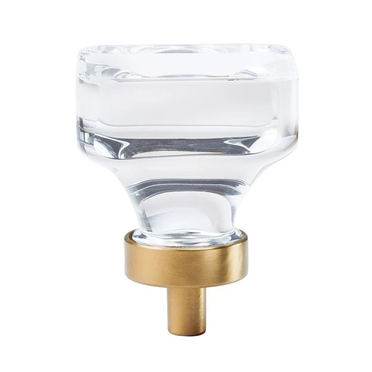 Glacio 1 3/8" Length Square Knob