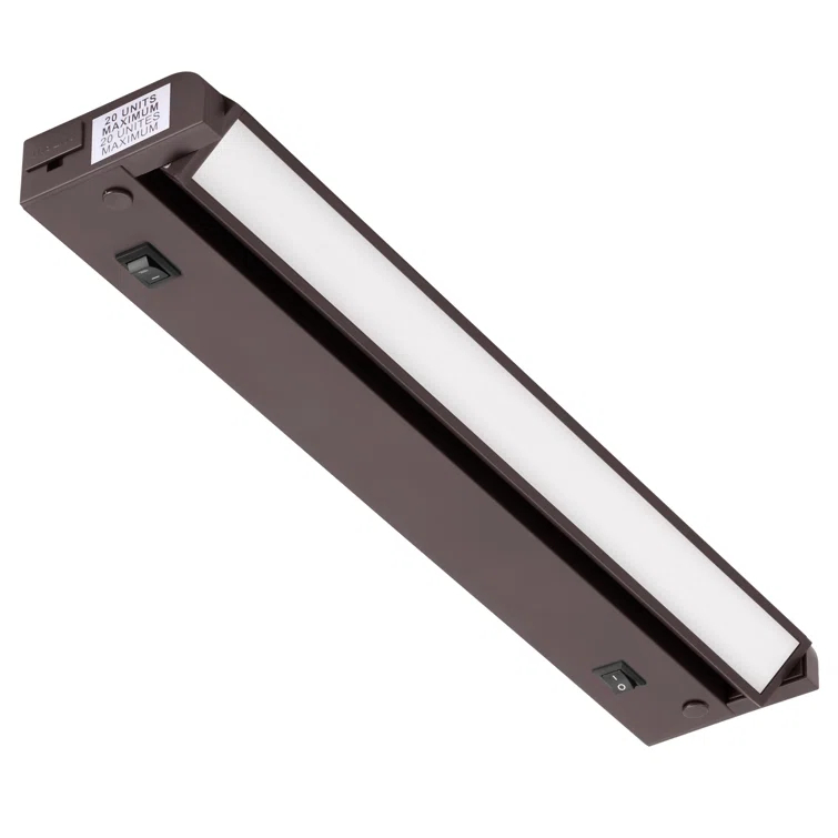Inlight Swivel LED Under Cabinet Lighting,selectable12‘’/16‘’, 2700K/4000K, Plugged-In Only
