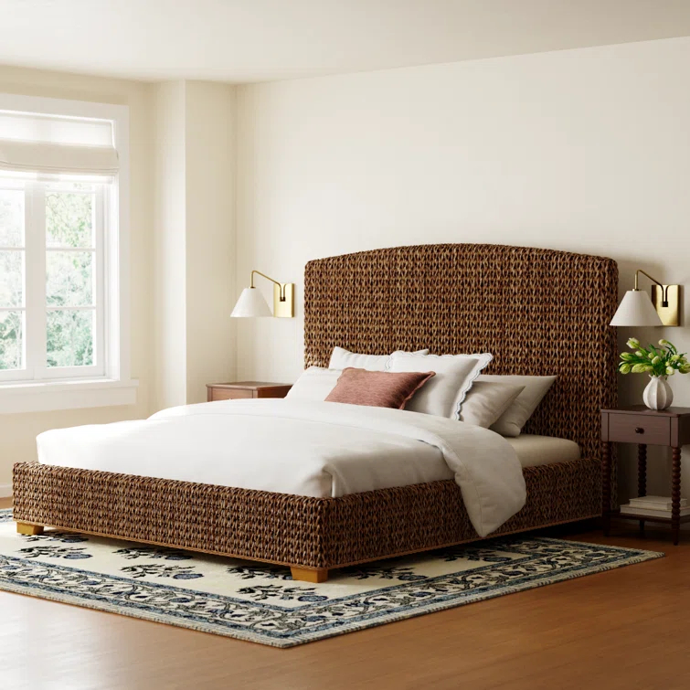 Arleen Rattan Bed