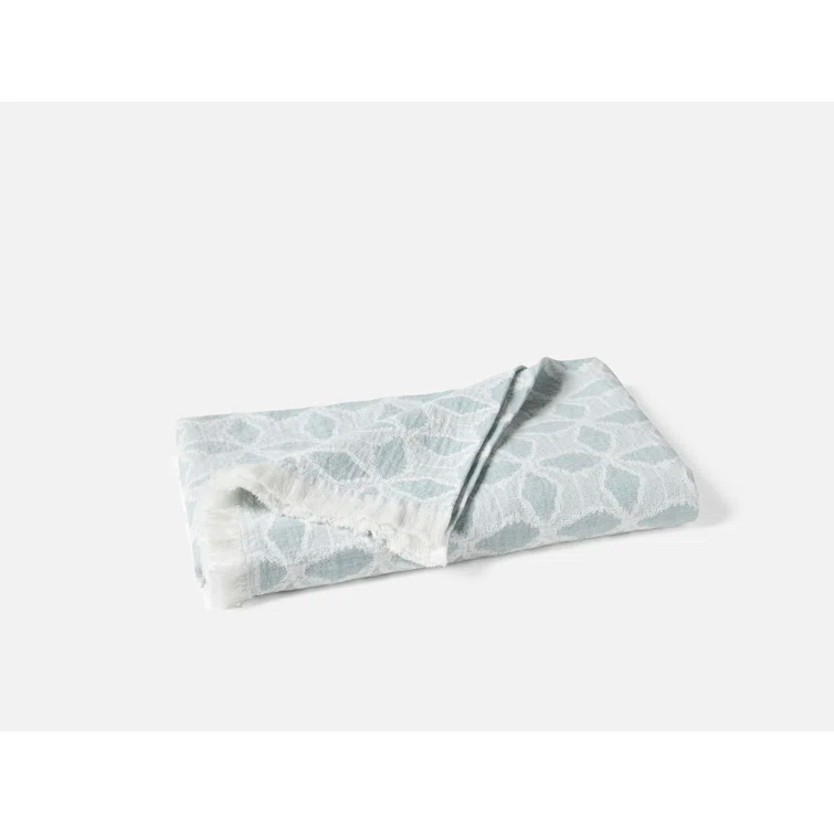Coyuchi Palomar Organic Jacquard Throw Blanket