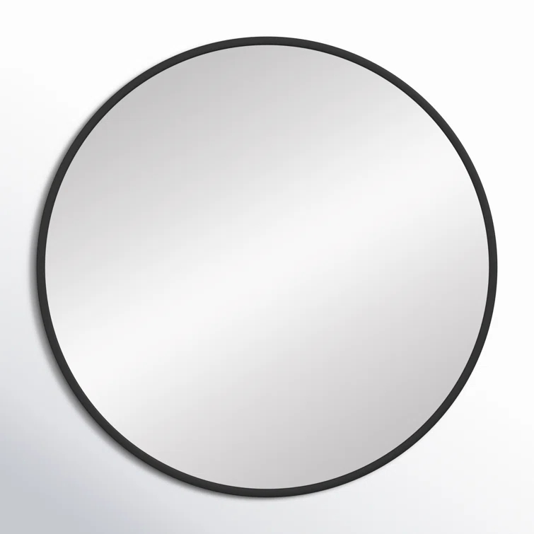 Sabine Metal Round Wall Mirror