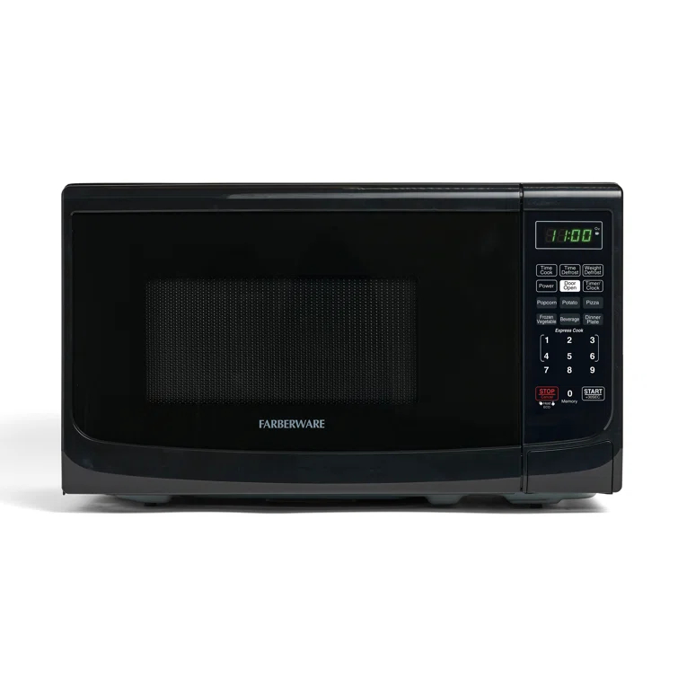 Farberware Farberware Countertop Microwave .7 Cu. Ft. 700-Watt Compact Microwave Oven FMO07ABTBKA