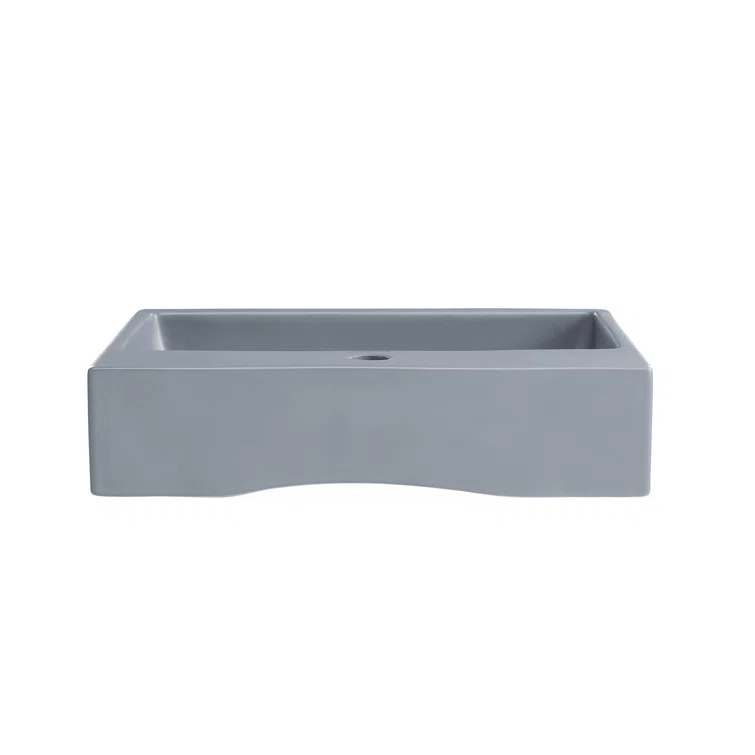 Claire 20 Rectangle Ceramic Vessel Sink
