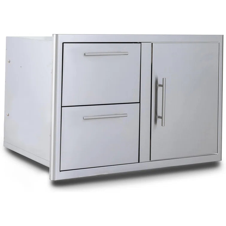 Blaze 32-inch Stainless Steel Access Door & Double Drawer Combo
