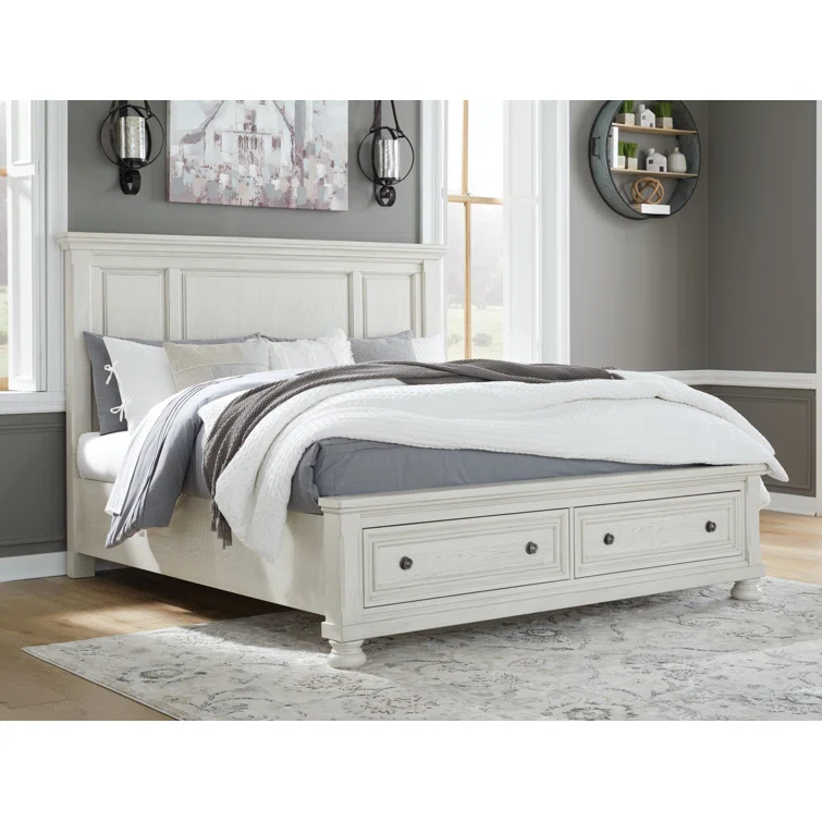 Signature Design by Ashley Robbinsdale Queen Panel Storage Bed