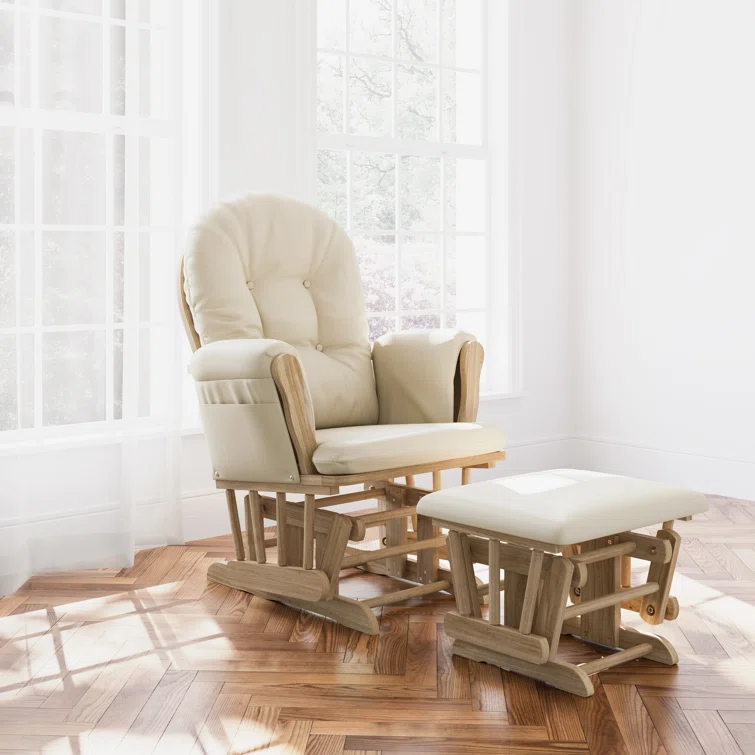 Hoop Glider with Ottoman