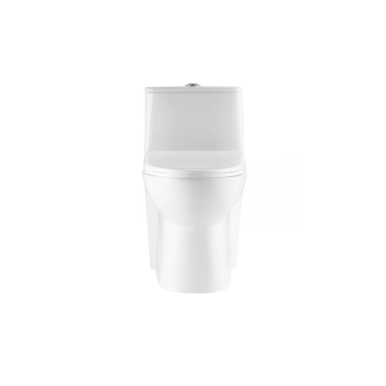 1.1/1.6 GPF Elongated Comfort Height Super Quite Flushing Floor Mounted One-Piece Toilet