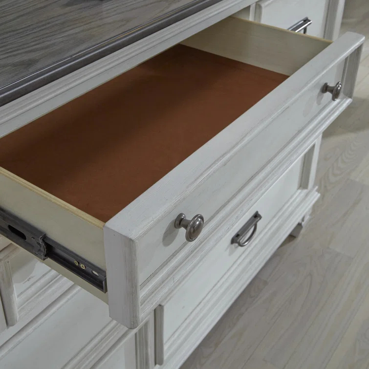 Colburn Panel Bed, Dresser & Mirror