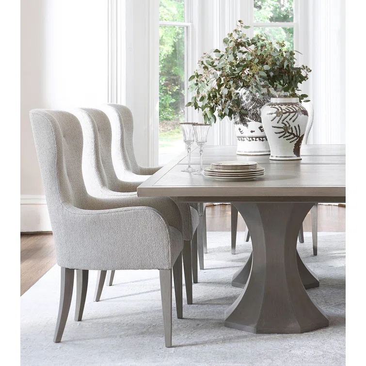 Cornelia Extendable Ash Solid Wood Top Dining Table