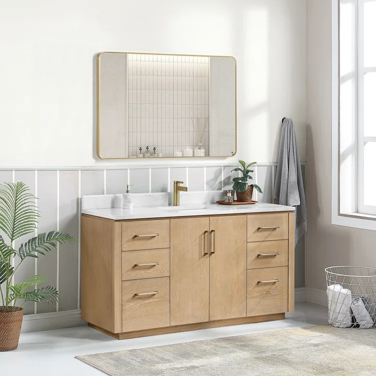 Cloverfield 60'' Single Bathroom Vanity