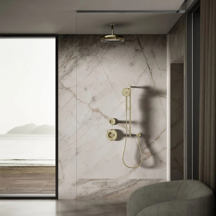 Statement™ 2.5 GPM Round 12 in. Rainhead with Katalyst Air-Induction Technology