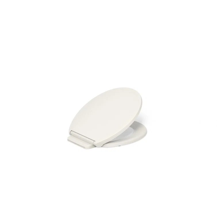 Kohler Brevia Quiet-Close Toilet Seat with Grip-Tight Bumpers and Quick-Attach Hardware